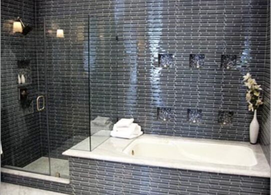 Bathroom design ideas with separate bath & shower