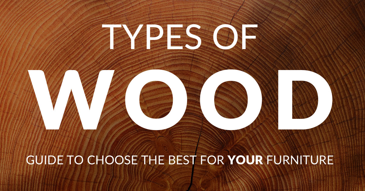 Types of Wood: Guide to Choose the Best for Your Furniture