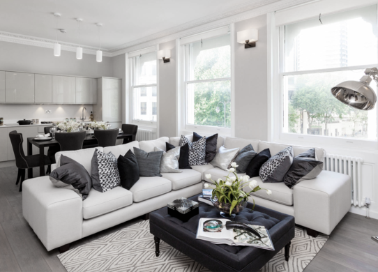 5 Black & White for Living Room Ideas