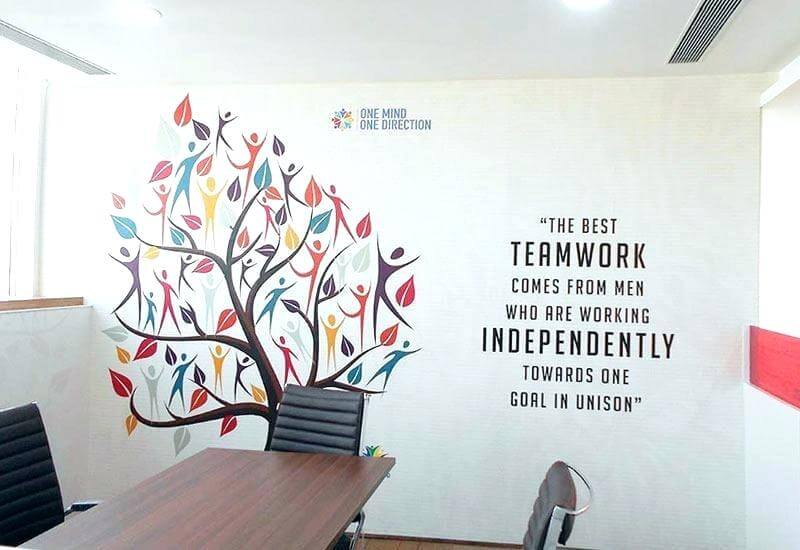 Inspirational ideas for office wall design and decoration