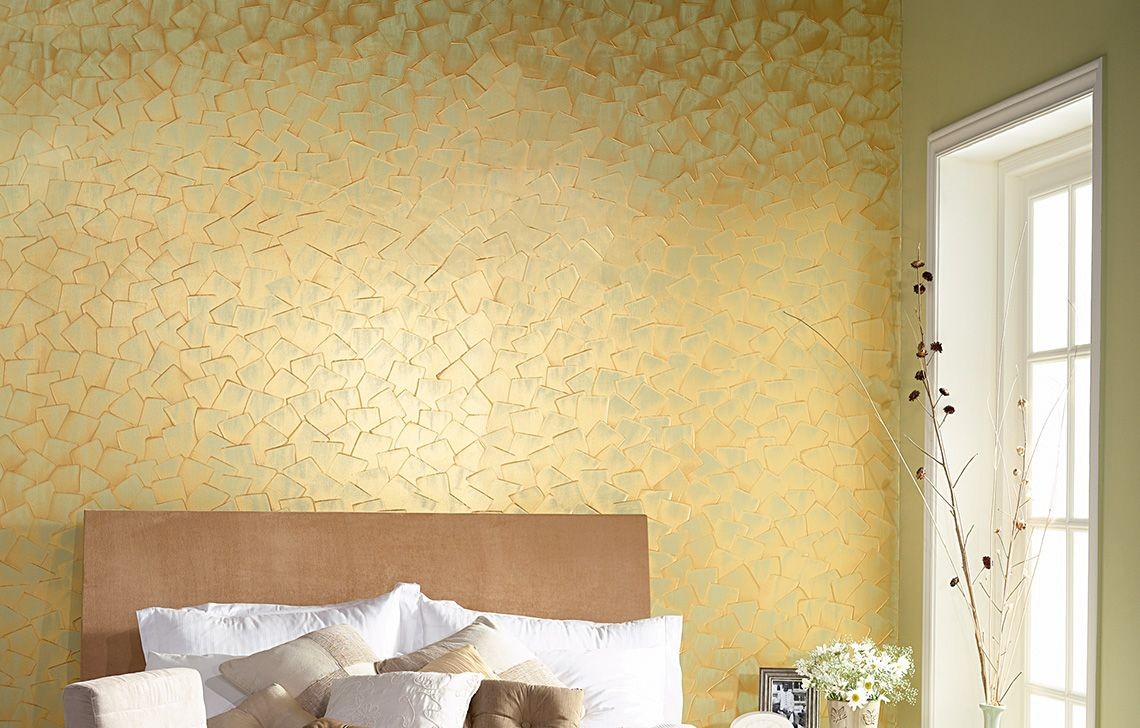 Learn How to texture a wall in a friendly manner with the budget